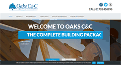Desktop Screenshot of oakscc.co.uk